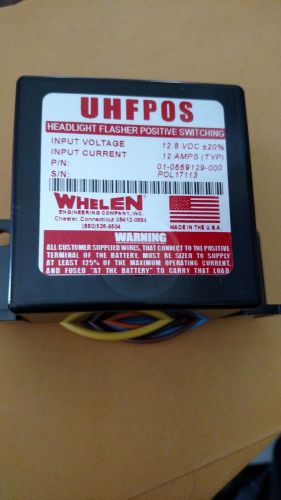 Whelen UHFPOS Headlight Flasher New in Original Box NOS 01-0669129-000