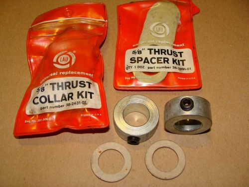 NEW PACK OF TWO LAU CONAIRE PART # 38-2431-01 5/8&#034; THRUST COLLAR KIT W/ SPACERS