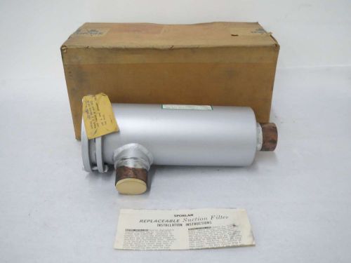 New sporlan rsf-9617-t  refrigeration 2-1/8 in odf solder suction filter b481294 for sale
