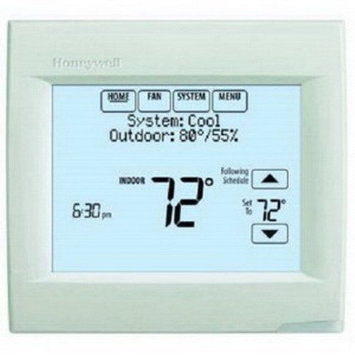 Honeywell TH8110R1008 VisionPRO 8000 Touch Screen Single Stage Thermostat with
