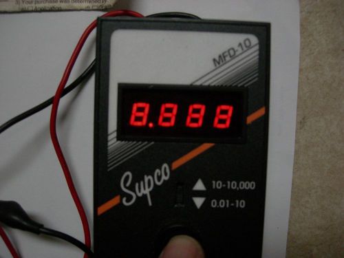 Supco Capacitor Tester Model MFD-10