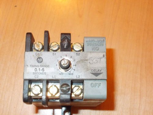 Used Allen Bradley 852S-NSA Solid State Timer Series G