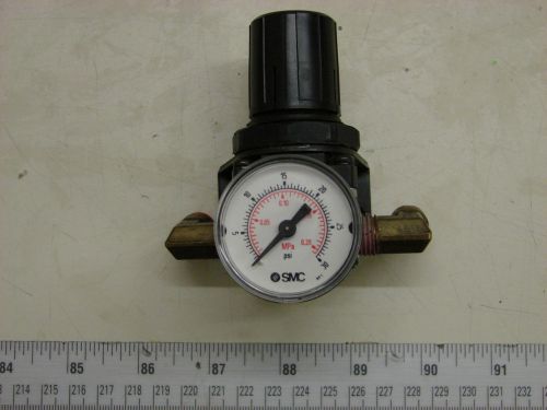 Smc nar2000-n02-1 pressure regulator with gauge for sale