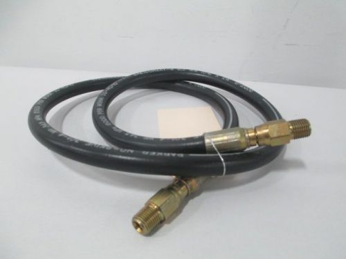 NEW PARKER 301-4 NO-SKIVE 45IN LONG 1/4IN 1/4IN 5000PSI HYDRAULIC HOSE D245782