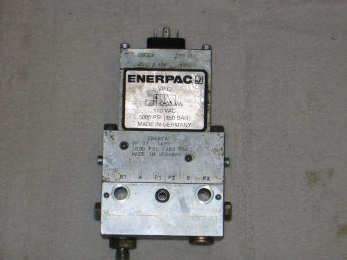 Enerpac VP 32 directional control valve 120VAC