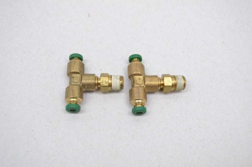 Lot 2 parker w172pl-5/32-2 prestlok 5/32in tube pneumatic fitting d426624 for sale