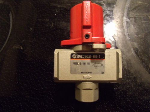 Smc vhs40--n04-z three port valve for sale