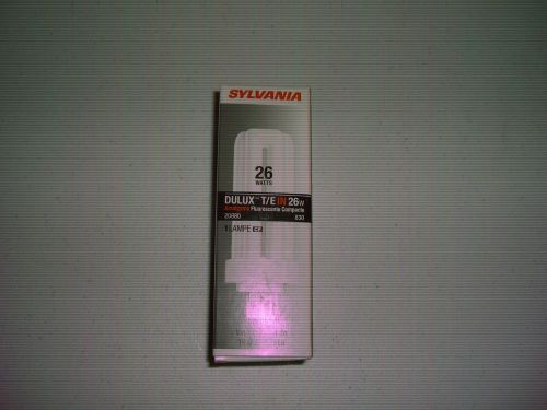 Sylvania D T/E 26 watt bulbs. Lot of (12)