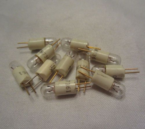 Lot of 11 Chicago Miniature No. 7361 CM7361 Bi-Pin Light Bulbs Lamps NOS