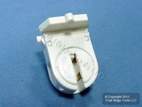 Leviton fluorescent light socket t-5 lamp holder mini bi-pin ho 13654-swp bagged for sale