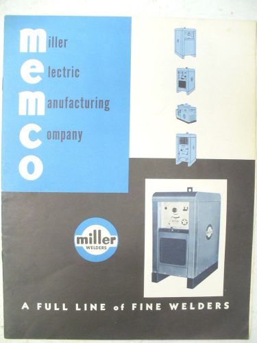 1962 Miller Electric Welder Sales Brochure.