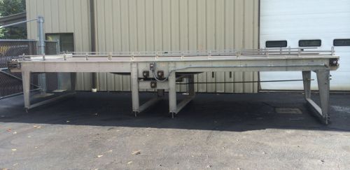 Litton taylor 6 x 24 accumulation table conveyor, stainless steel for sale