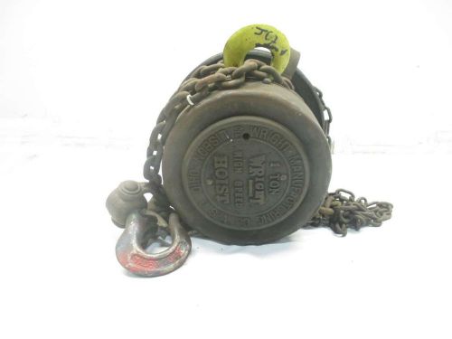 WRIGHT MODEL BB HIGH SPEED 1TON MANUAL CHAIN HOIST D449888