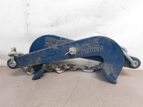 Heavy duty spiked material holding clamp for sale