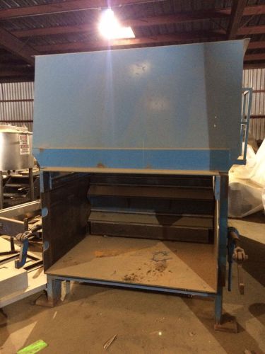 2 Yard Bakers Waste Equipment Stationary Compactor