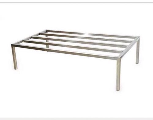 Stainless steel dunnage rack, 20 x 48 x 12 - heavy duty - nsf for sale