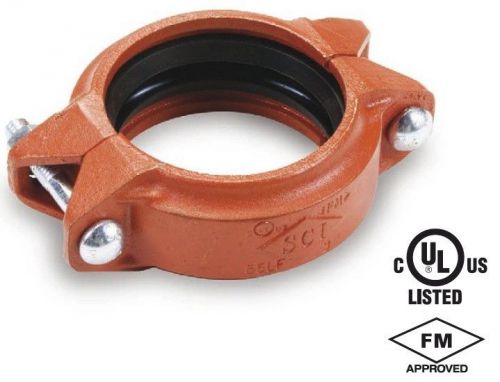 3 ~ new 4&#034; flex coupling for ips grooved pipe for sale