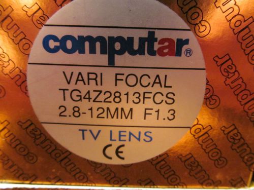 Computar TG4Z2813FCS1/3&#034; 2.8-12mm Varifocal Auto-Iris CCTV Lens In box