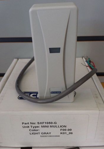 Schlage SXF1050-G Mini Mullion Proximity Reader Access Control Light Grey