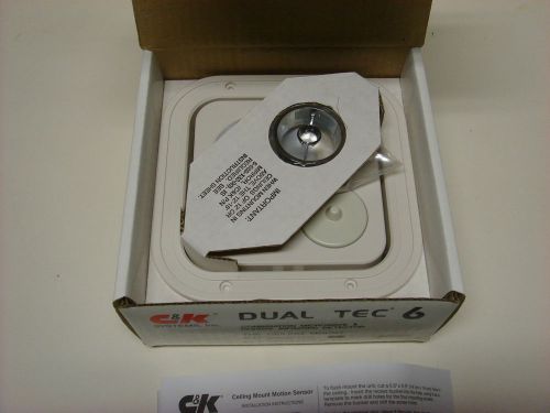C&amp;K Systems Dual TEC 6 Motion Detector (New)