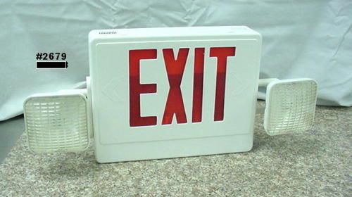 Emergency exit lighting fixture for sale