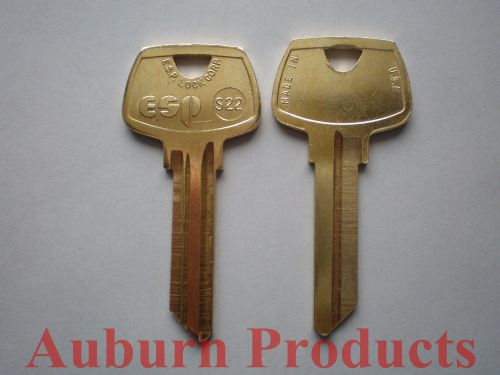 S22 sargent key blank / 30 key blanks / free shipping / esp for sale