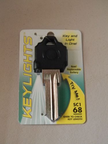 Schlage sc1 lighted  key blank - black plastic head for sale