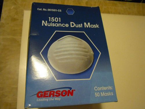 New ! 50PK Gerson 1501 Nuisance Dusty Mask 061501-CS comfortable relief