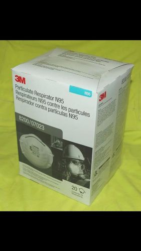 (Lot Of 3 Boxes) 3M 8200 Disposable Particulate Respirator N95