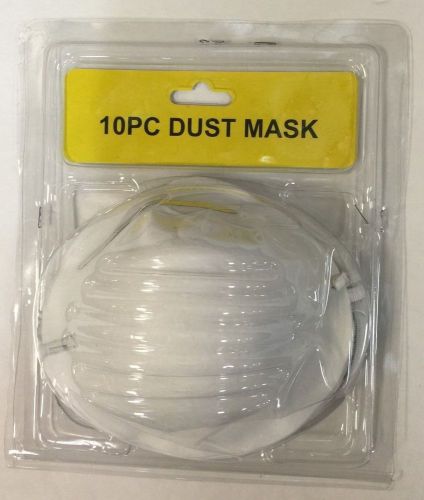 Wholesale case of 144 packs 10/pk Mouth Respirator Mask