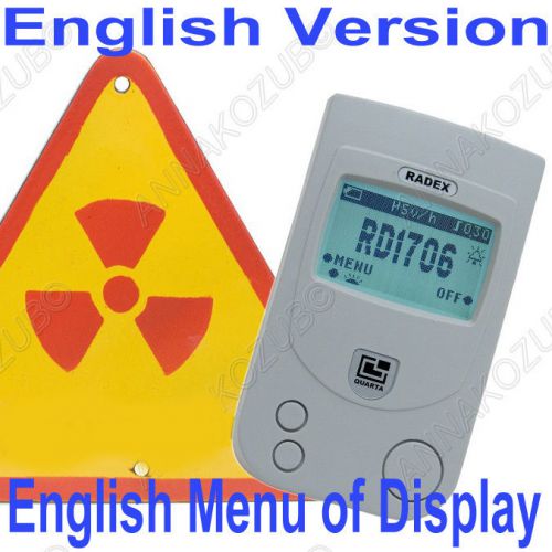 Radex 1706 radiation dosimeter digital geiger tube counters for sale