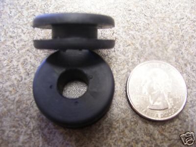 Two dozen rubber grommets 1 &#034; od with 7/16&#034; id (new) for sale