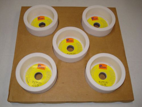 5 NEW KINIK CUP STYLE TOOL GRINDING WHEELS,4&#034; X 2 &#034; X 20MM H433V11701 MOLD