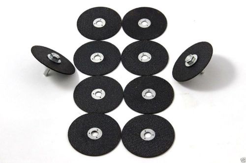 10pc 3&#034; cut-off wheel discs with 2 mandrels neiko tools usa for sale