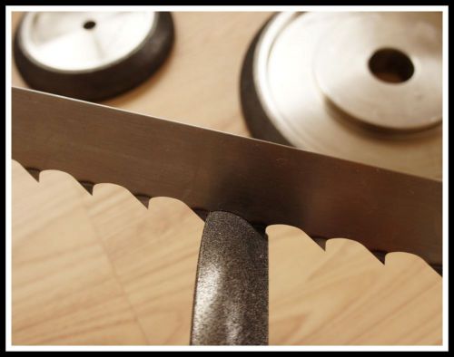 CBN sharpening grinding wheel band saw saws, Wood Mizer Lenox Munkfors 8 inch