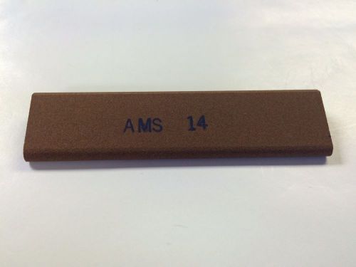 Sticks &amp; stones ams-14  round edge slip medium india stone, 4x1x7/16x3/16 new for sale