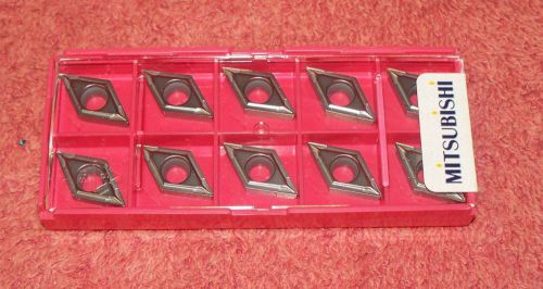 Mitsubishi   carbide  inserts    dcmt 32.51    grade  hti10   pack of 10 for sale