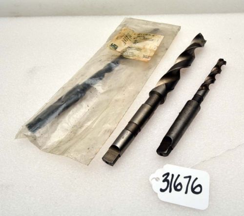 1 lot of morse taper drill bits (3) items (inv.31676) for sale