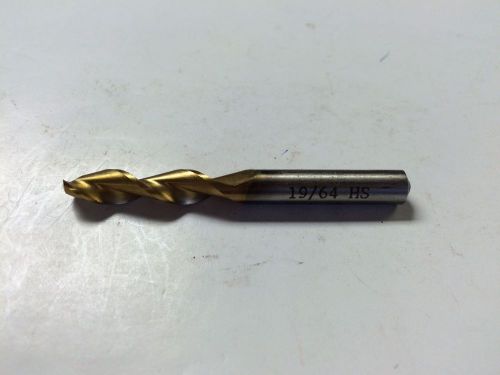 Cleveland 16015  2165tn 19/64&#034; screw machine length parabolic drill tin coated for sale