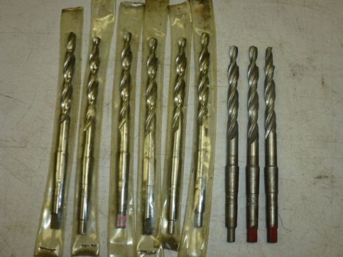 NOS! LOT of (9) COUNTERBORE STEP DRILL BITS, .312&#034; x .4125&#034;, 1MT SHANK **