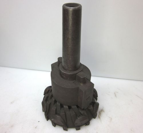 Taper Shank Tool Holder With 7&#034; Indexable Face Mill