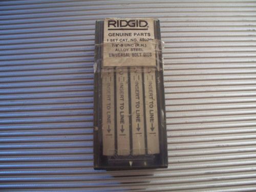 Ridgid Threading Dies 7/8&#034; - 9 UNC #48025  (NEW)