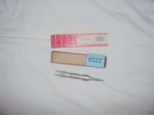 Starrett automatic center punch, 818 used with box