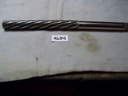 (#4654) Used Machinist .626 Inch Carbide Tipped Straight Shank Chucking Reamer