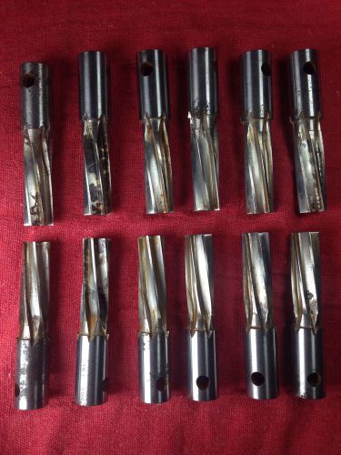 12 pieces union screw machine reamer .545&#034;-6 flute-right hand-3&#034; oal-12 piece for sale