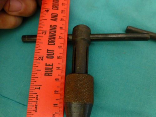 Gtd 333 tap wrench t handle machinist drill tool metal working for sale