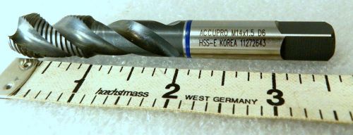 M14 x 1.5 mm  Spiral Flute Tap metric   D6, 3-Flute, HSS-E unused (LOC7)