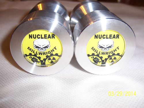 Two hole pins custom nuclear millwright 2 hole flange pins 1/2&#034; to 1-5/8&#034; knurle for sale