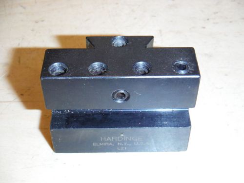 Genuine hardinge l21  tool holder for l18 lathe quick change turret for sale