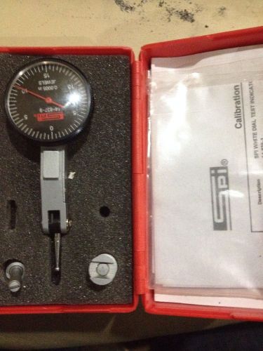 Spi 14-837-9 black face horizontal dial test indicator machinist toolmaker for sale